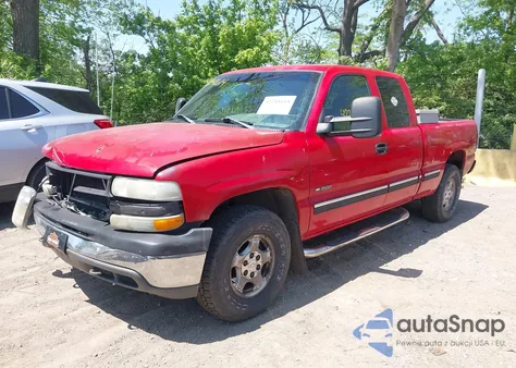 2001 Chevrolet Silverado 1500 Ls из США, поврежденный, VIN 2GCEK19T511312260